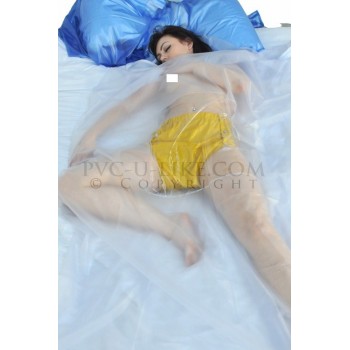 PUL PVC - Bettbezug für eine einzelne Daunendecke 183x127cm BE01
