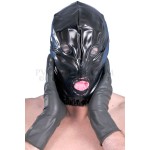 PUL PVC - Kapuzen Maske HO02 DOLLY HOOD WITH SHEATH