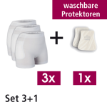 Suprima 1497 - Protektor-Slip Starter Set A, (3x 1490 + 1x 2008) weiss Gr. S-XXL