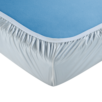 Suprima 3062 - PVC Spannbetttuch  für Kinderbett weiß 70x140x15 0,12 mm weiß